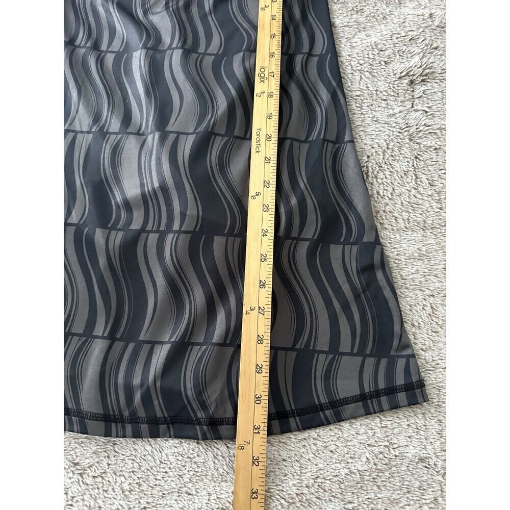 ID Ideology Women's Geo Performance Active Tennis Dress Black / Grey New - Picture 6 of 16
